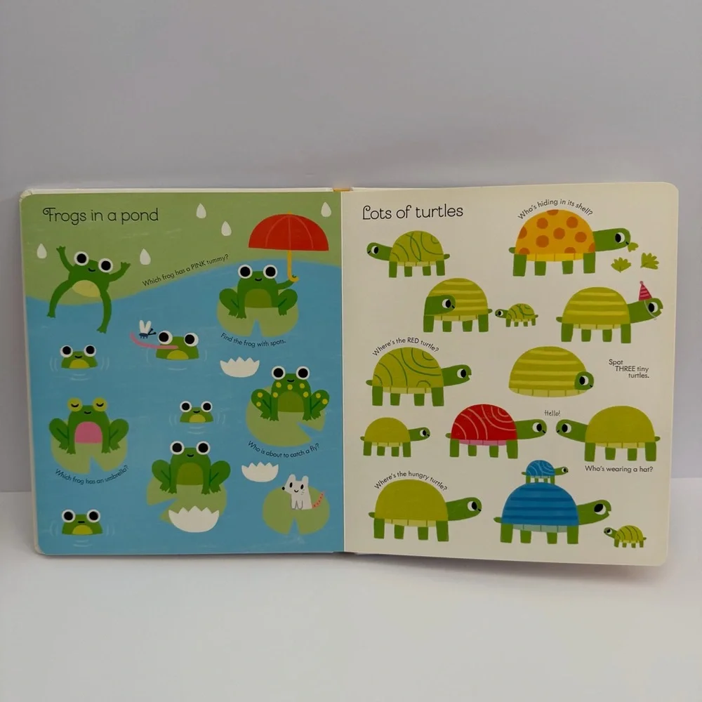 Usborne Very First Book of Things to Spot Toddler Board Book — Brans New